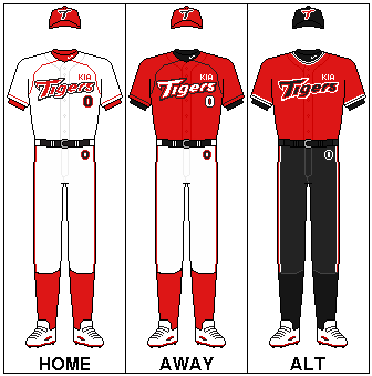 Kbo Uniform Kia - Atlanta Braves Home Uniform (445x338), Png Download
