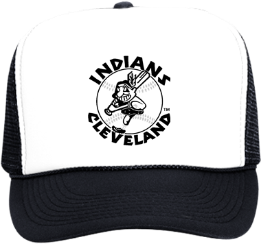 Trucker Hat 39 - Cleveland Indians Iphone 6 (428x400), Png Download