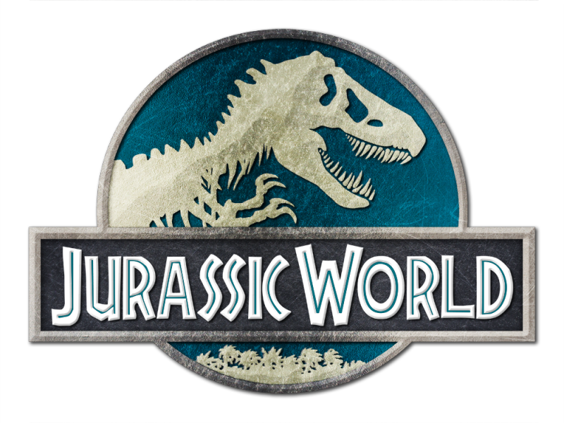 Jurassic World-logo - Jurassic World Logo Png (800x600), Png Download