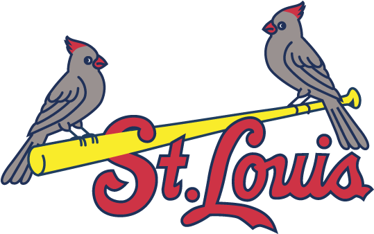 Cardinals Road Script Concept - St Louis Cardinals Alternate Logo (545x338), Png Download
