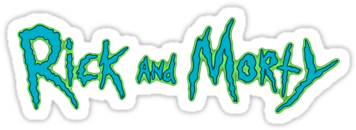 Rick And Morty Logo • Also Buy This Artwork On Stickers, - Pickle Rick Board Game (375x360), Png Download