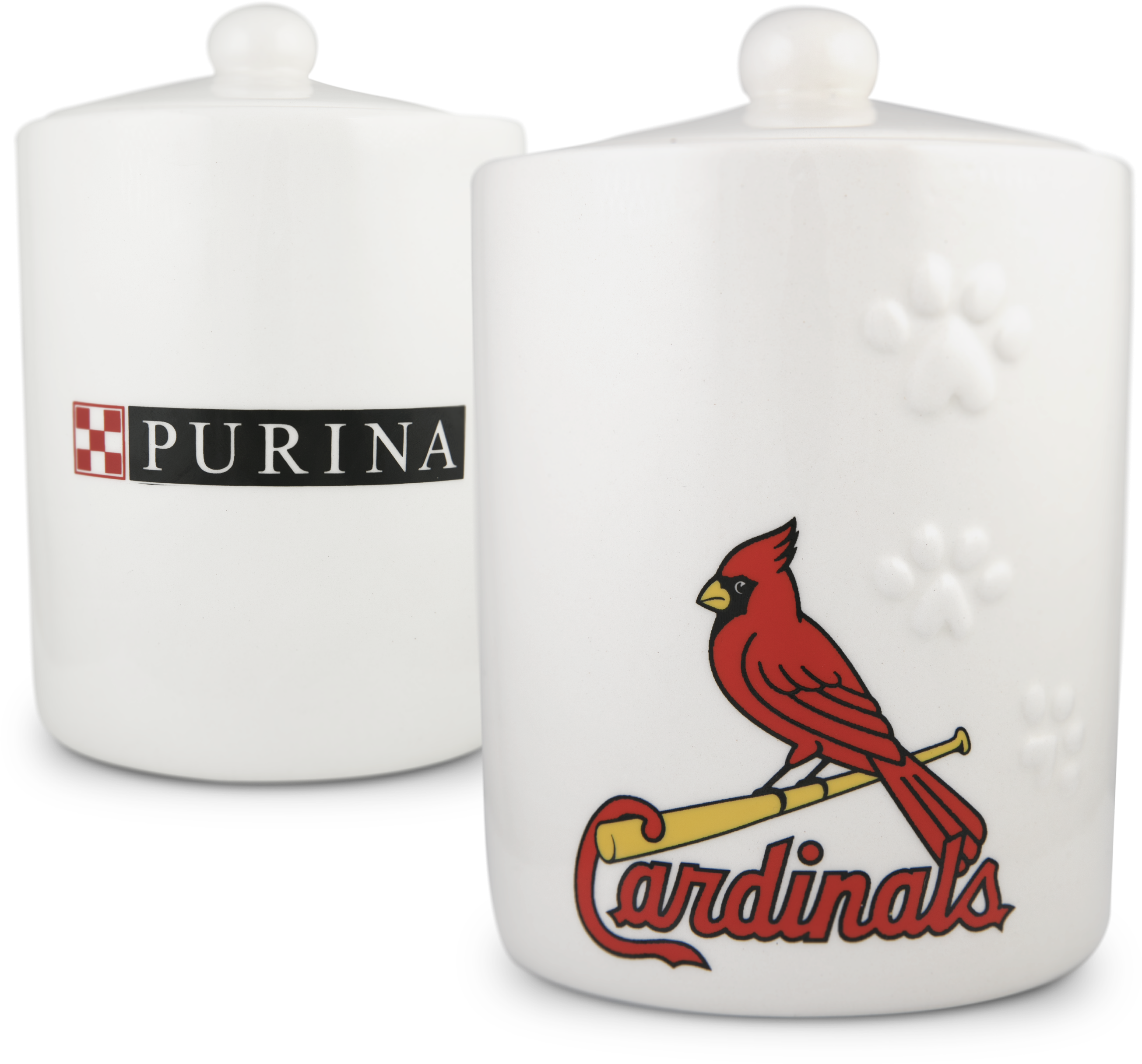 Pet Treat Jar - Kansas City Royals And St Louis Cardinals (2608x2608), Png Download
