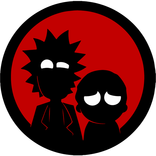 Rick And Morty Sticker - Stickers Rick And Morty (528x528), Png Download