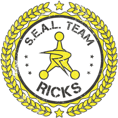 Seal Team Ricks T-shirt - Circle (441x504), Png Download