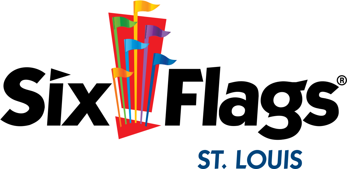 Six Flags St - Six Flags St Louis Logo (1200x668), Png Download