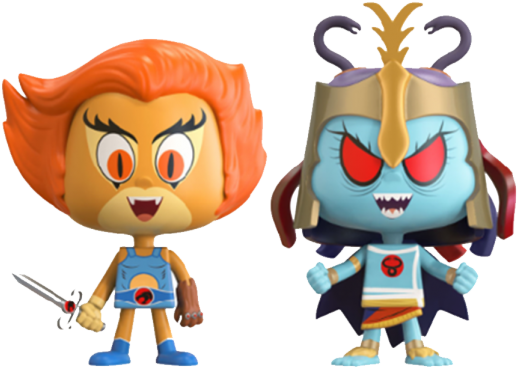 Lion O & Mumm Ra Nycc - Royal Tenenbaums Funko Vynl (541x541), Png Download