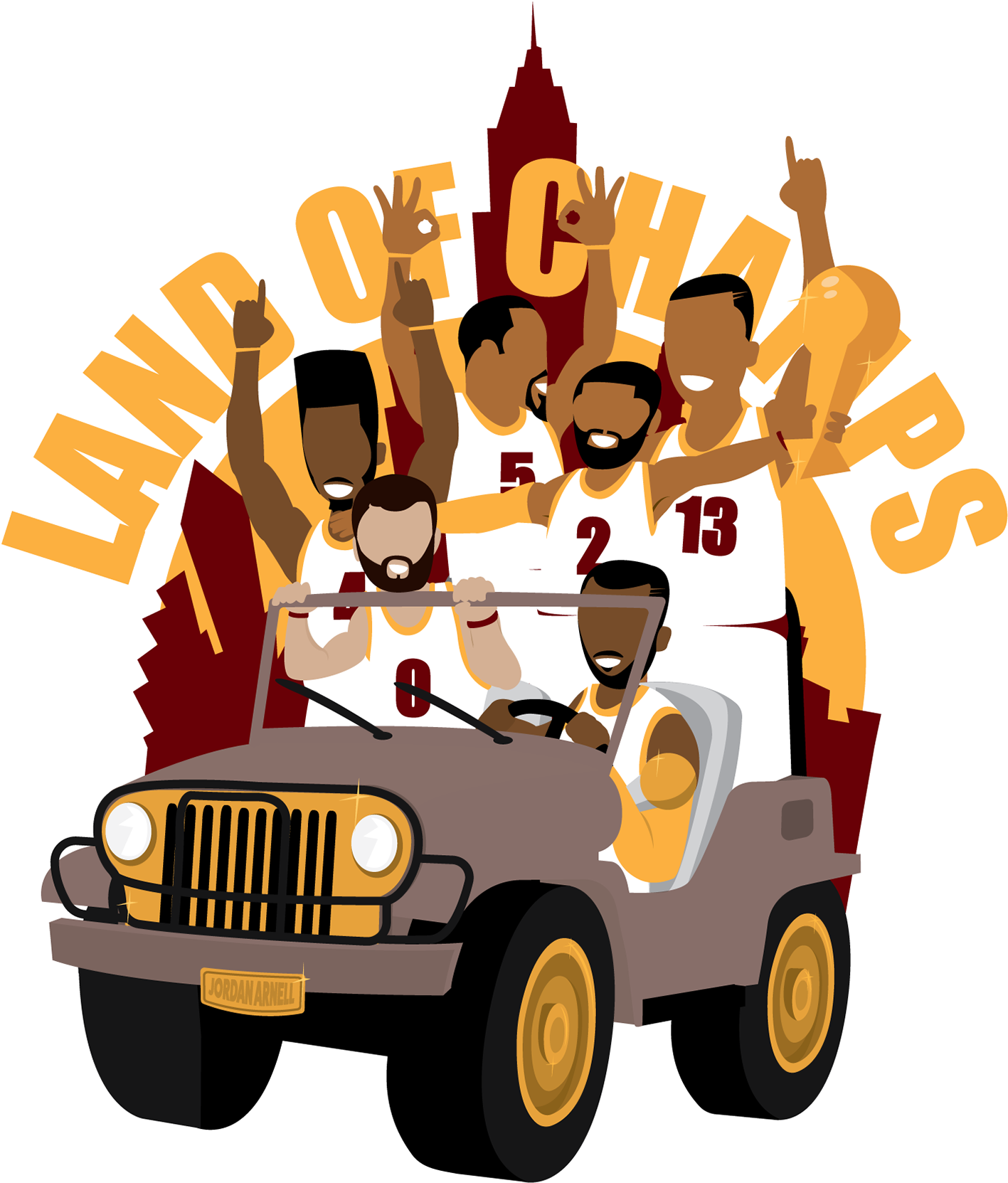 Cleveland Cavaliers Designs - Cleveland Cavaliers (1920x1898), Png Download