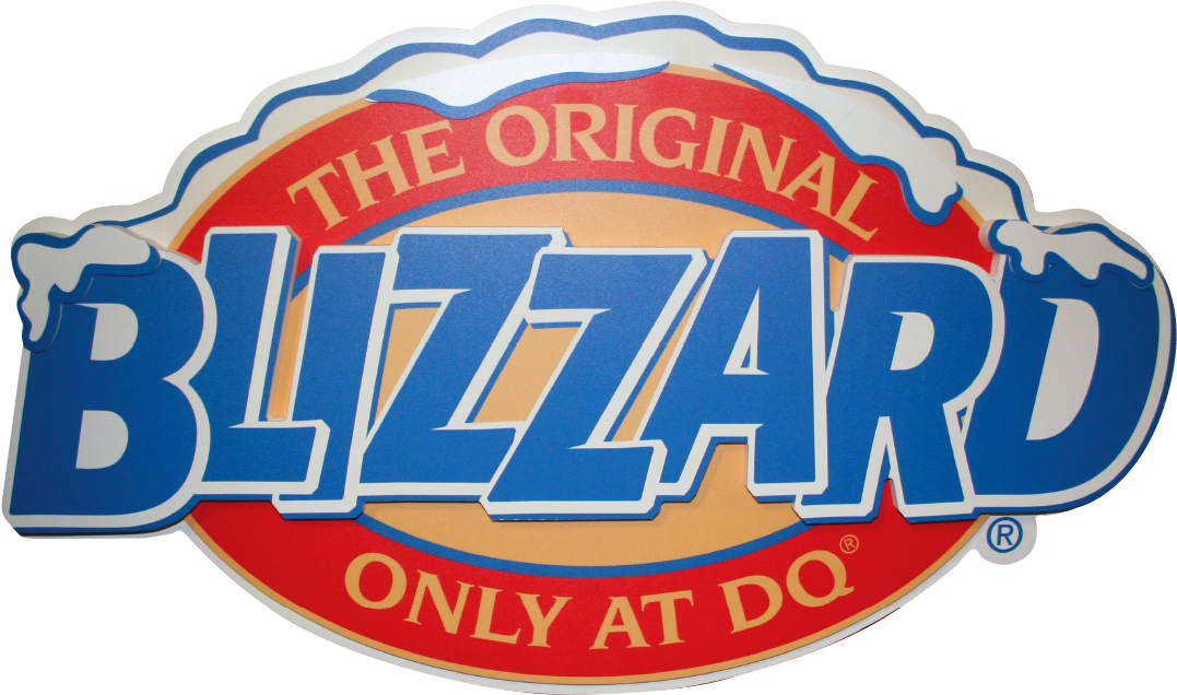 Blizzard Logo Large - Dairy Queen Blizzard Logo (1100x1100), Png Download