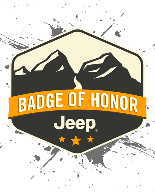 Earn Your Badge Of Honor - Jeep Badge Of Honor Logo (510x632), Png Download