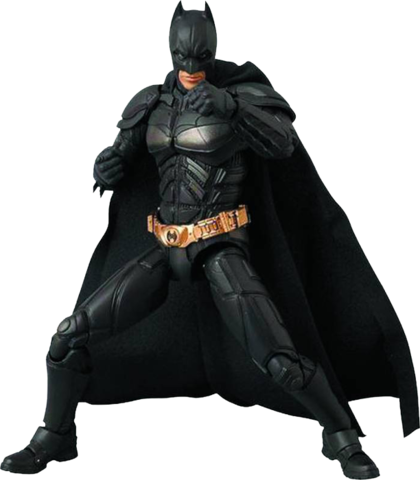 The Gallery For > Dark Knight Rises Logo Png - Pose Batman The Dark Knight (420x480), Png Download