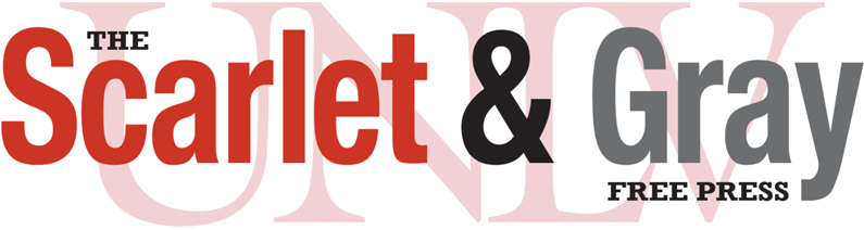 Unlv Scarlet & Gray Free Press - Unlv Scarlet And Grey (1039x228), Png Download