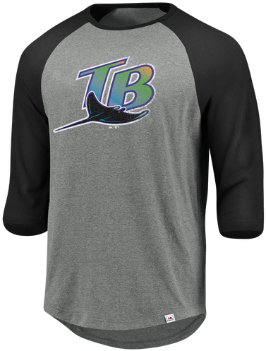 Men's Tampa Bay Rays Majestic Special Invitation Raglan - Yankees Baseball T Shirts (500x500), Png Download