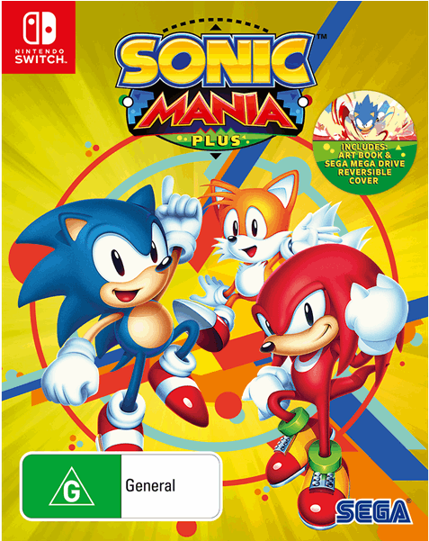 Sonic Mania Plus Australia (600x600), Png Download