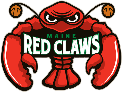 Maine Red Claws Maine Red Claws - Maine Red Claws Logo (440x345), Png Download