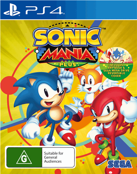 Sonic Mania Plus Ps4 (600x600), Png Download