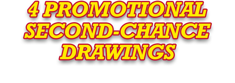 4 Promotional Second-chance Drawings To Award The Following - Second Chance (786x288), Png Download