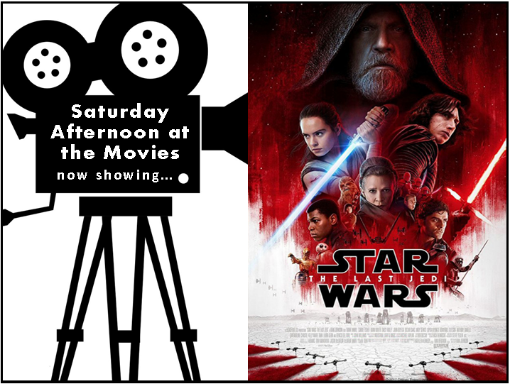 Saturday Afternoon At The Movies Logo Featuring The - Star Wars The Last Jedi Dvd (718x541), Png Download