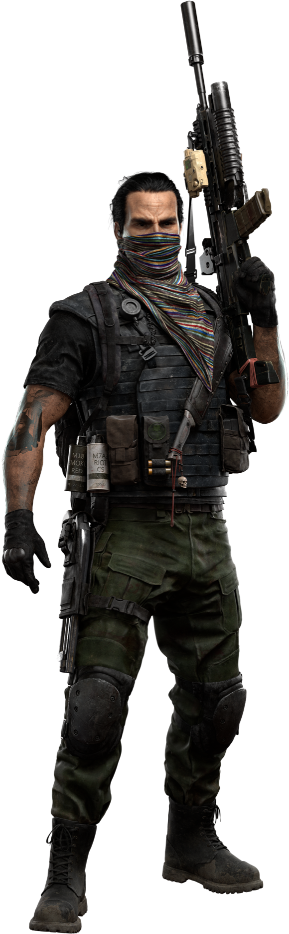 Click To Edit - Ghost Recon Wildlands Render (614x1920), Png Download