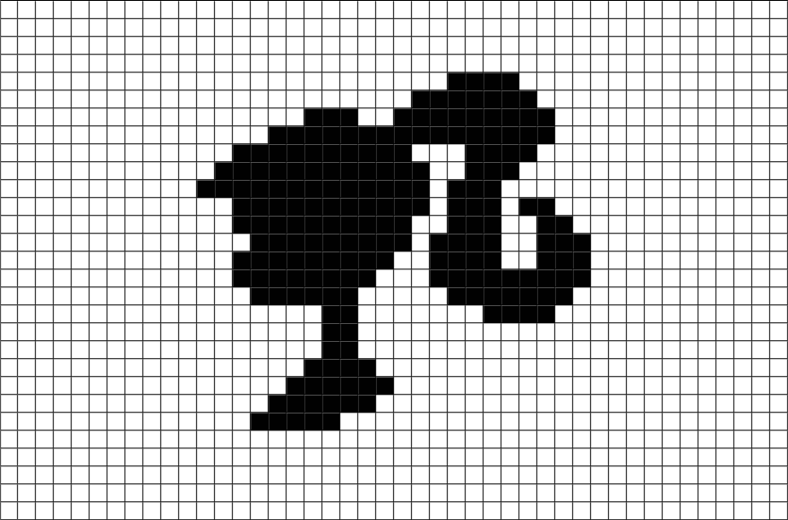 Barbie Logo Pixel Art (880x581), Png Download