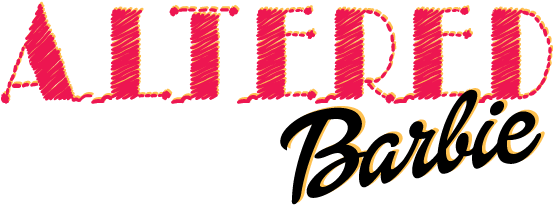 Altered Barbie Standard Logo - Mirage Pet Products New Bitch In Town Screen Printed (612x251), Png Download