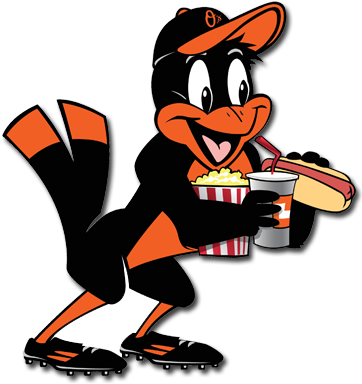 Orioles 2016 Season - Oriole Park At Camden Yards (369x398), Png Download