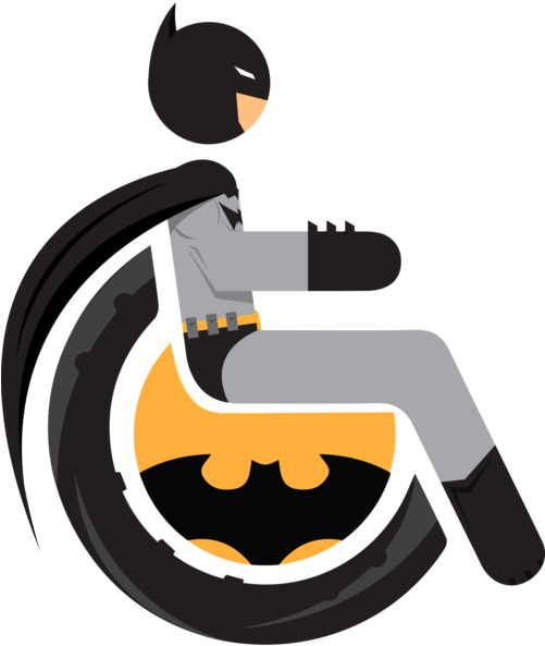 Adaptive Batman - Batman (500x600), Png Download