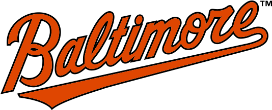 Orioles Logo History - Baltimore Orioles Border (600x225), Png Download