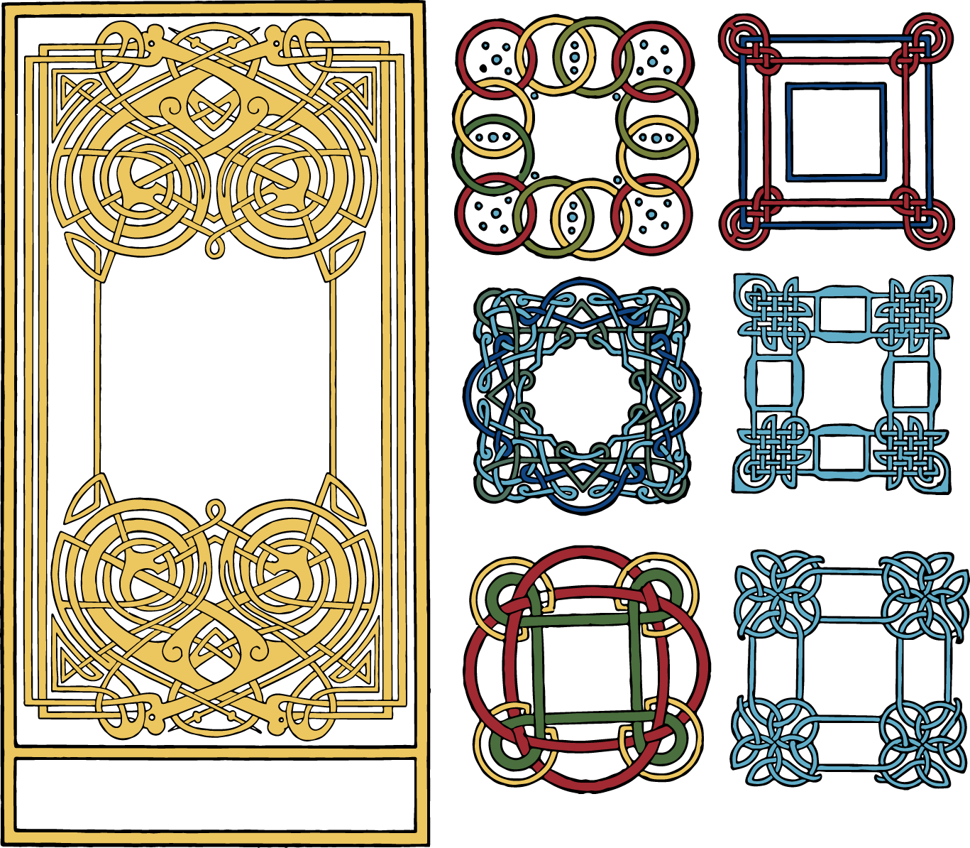 Free Celtic Knotwork Clipart - Clip Art (1367x1194), Png Download
