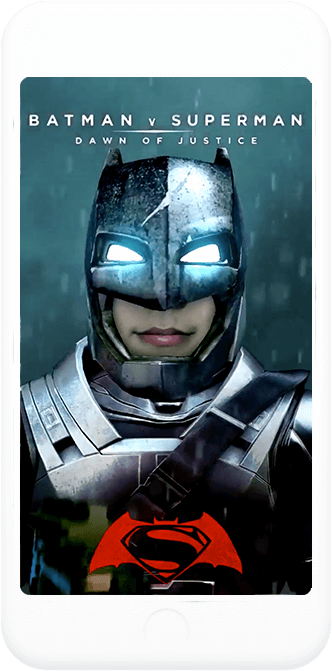 Discover - Batman V Superman: Dawn Of Justice (358x697), Png Download