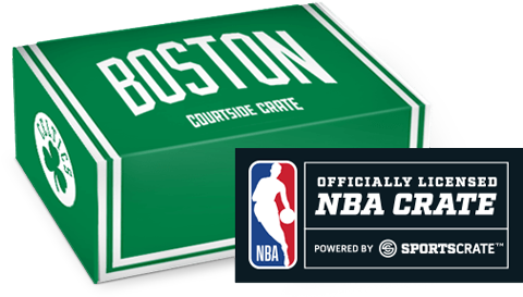 Boston Celtics™ Courtside Crate - Sports Crate Celtics (500x280), Png Download