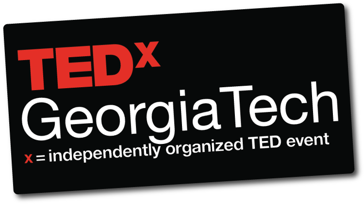 Tedxgeorgiatech Die Cut Logo Sticker - Tedxgeorgiatech (770x540), Png Download