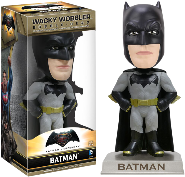 Batman V Superman - Funko Batman Vs Superman Wacky Wobbler (628x600), Png Download