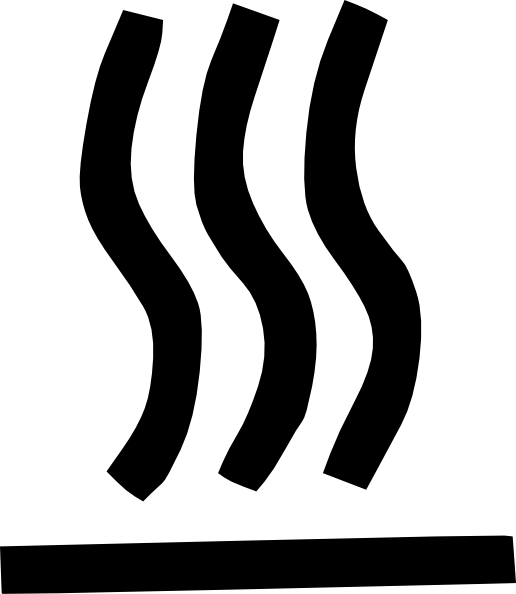 Clip Arts Related To - Heat Symbol (516x594), Png Download