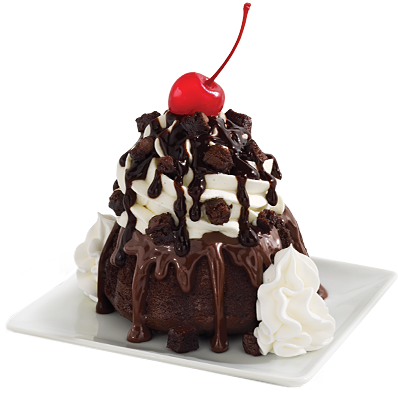 Sonic Drive In - Molten Cake Sonic (400x450), Png Download