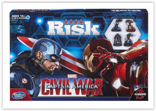 Captain America - Risk Marvel Captain America Civil War (503x357), Png Download