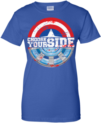 Age Captain America Civil War - Civil War - Choose Your Side - Faded Tablet - Ipad (400x400), Png Download