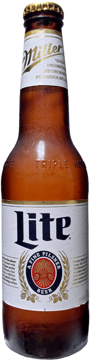 Miller Lite Bottle - Miller Coors Vintage Miller Lite Dartboard (453x802), Png Download