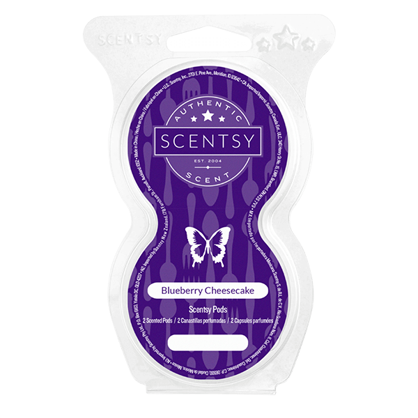 Scentsy Apple Butter Frosting Png - Scentsy Pods Blueberry Cheesecake (600x600), Png Download