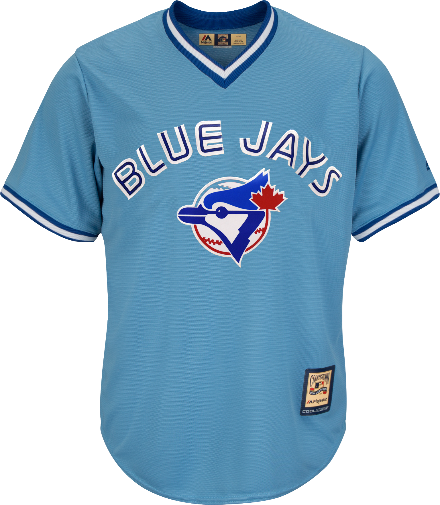 Picture Of Mlb Toronto Blue Jays Cooperstown V-neck (1800x1800), Png Download