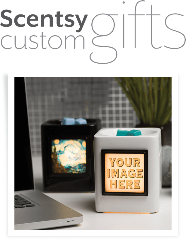 Scentsy Custom Warmers - Gift (800x850), Png Download