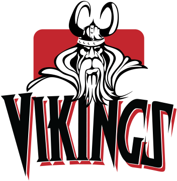 Vikings Logo Red (400x400), Png Download