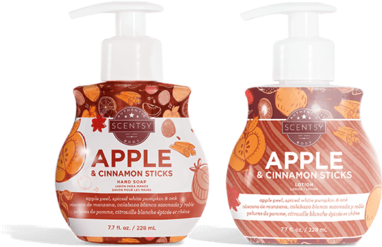 Apple And Cinnamon Sticks Hand Soap And Lotion Bundle - Cinnamon (600x600), Png Download