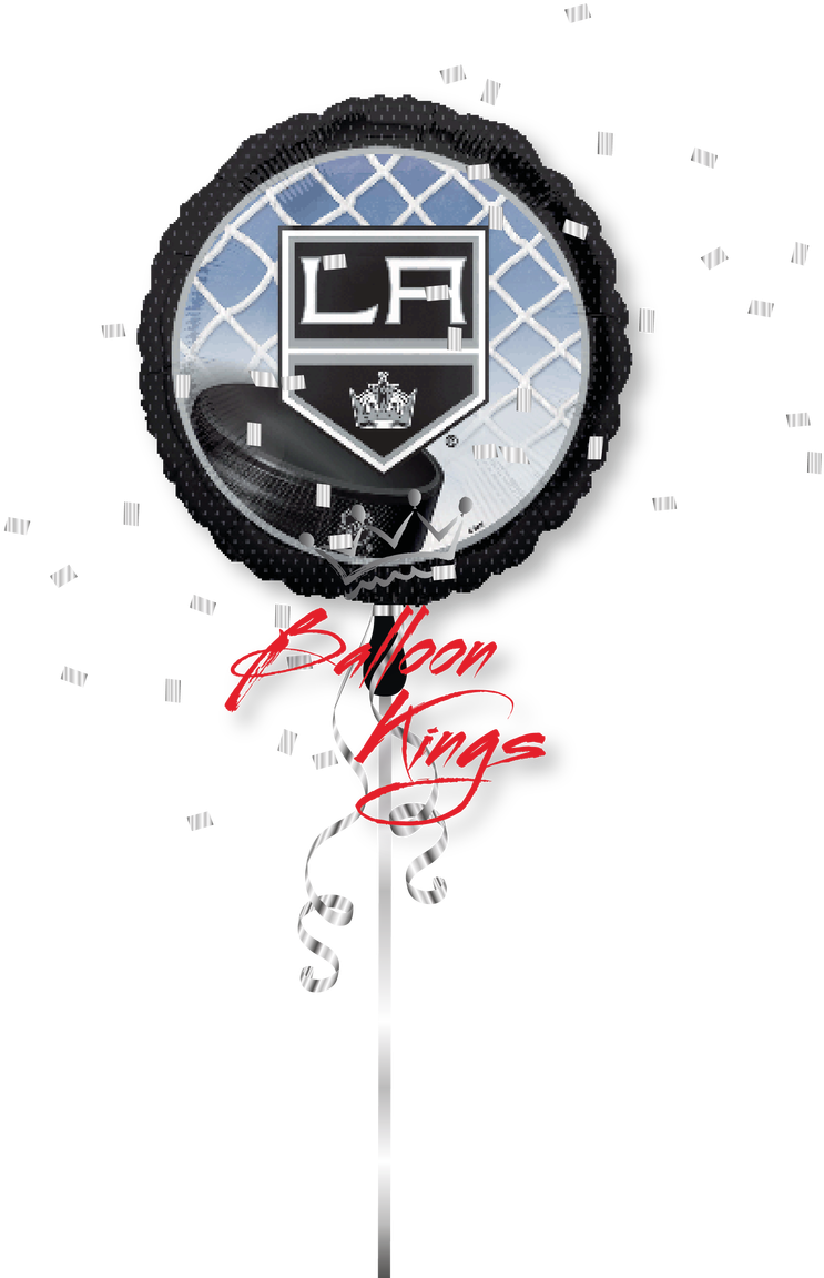 Los Angeles Kings - 18" Nhl Los Angeles Kings Mylar Balloon - Mylar Balloons (1068x1280), Png Download