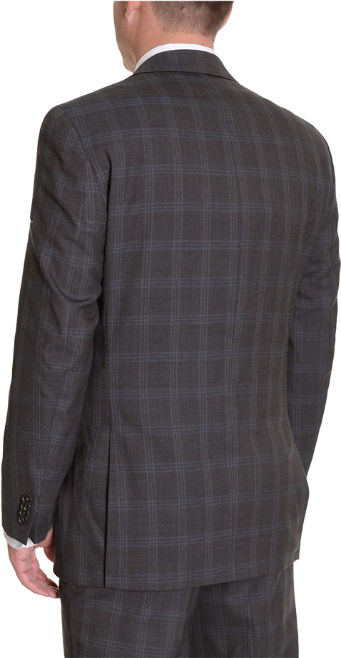 Michael Michael Kors Kelson - Plaid (750x958), Png Download