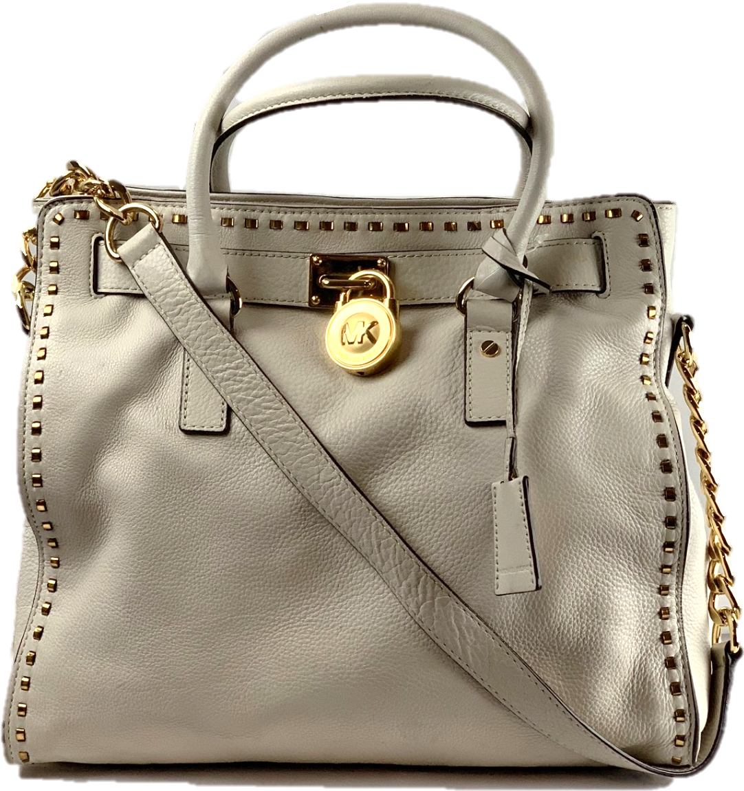 Michael Michael Kors Large Hamilton Whipstitch Tote - Michael Kors Women's Hamilton Large East West (1428x1904), Png Download