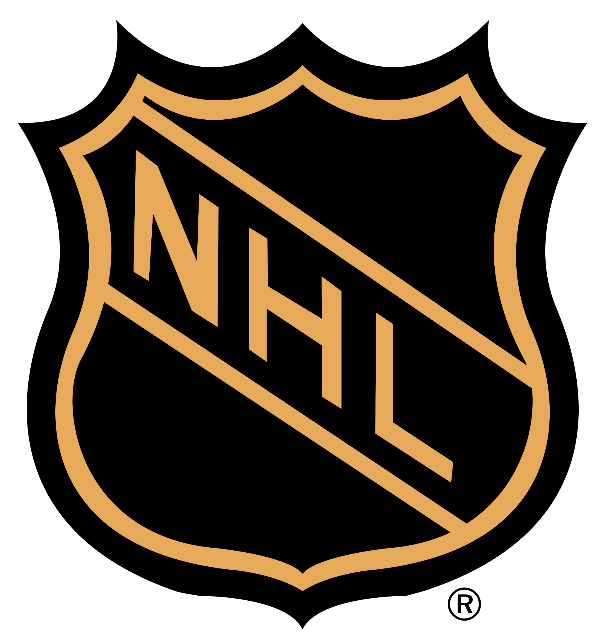 Nhl Logo Png Transparent - Nhl Logo Vector (2400x2400), Png Download