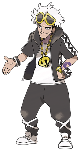 Photo From Pokémon Sun And Pokémon Moon/team Skull - Team Skull Boss (500x500), Png Download