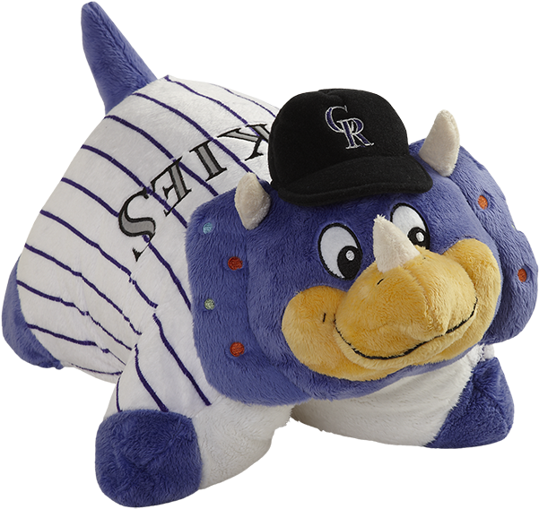 Customized Image - Colorado Rockies Pillow Pet (600x600), Png Download