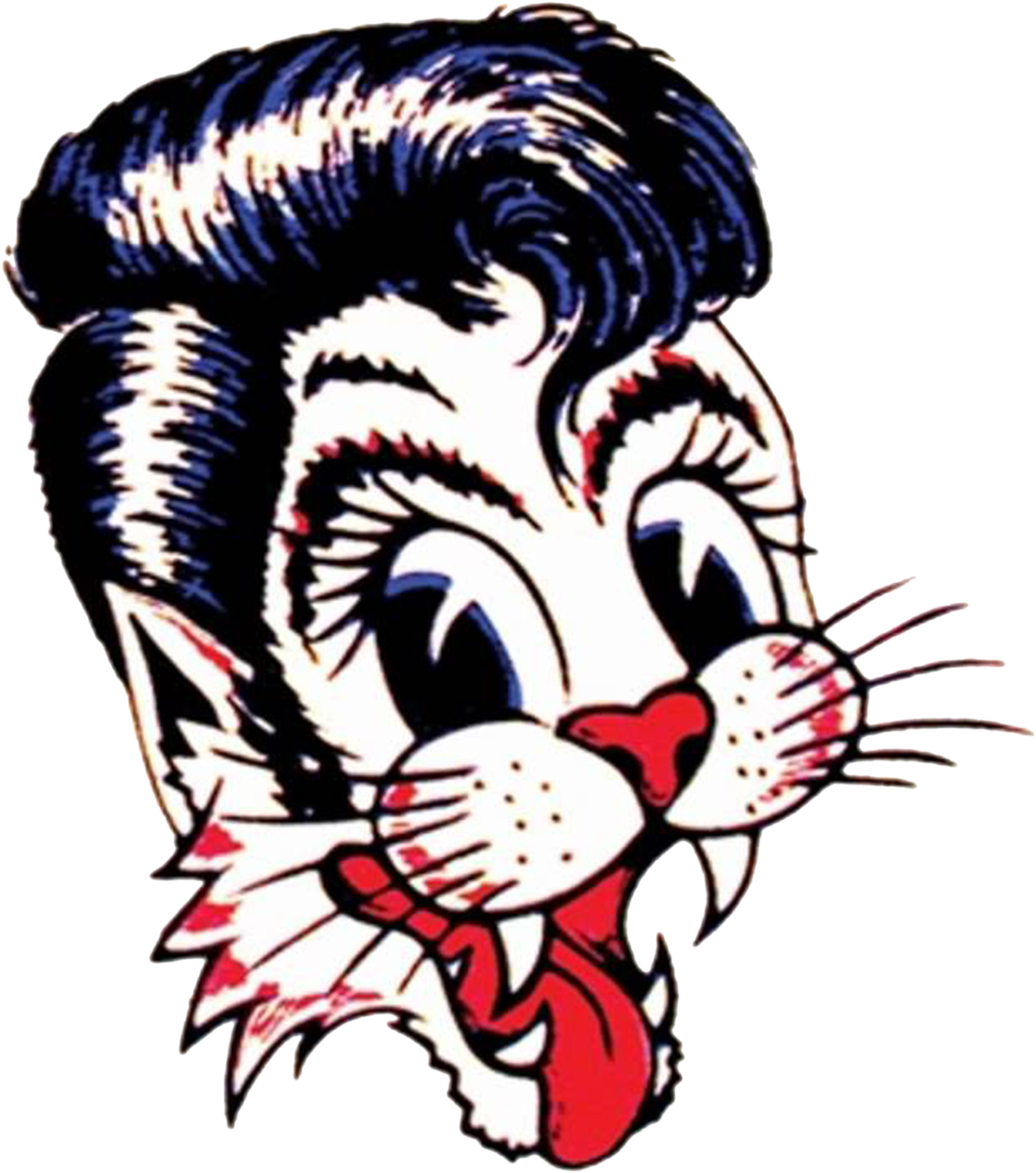 1980s Rockabilly Band Stray Cats Logo Png Hd Transparent - Stray Cats Band Logo (2550x3084), Png Download