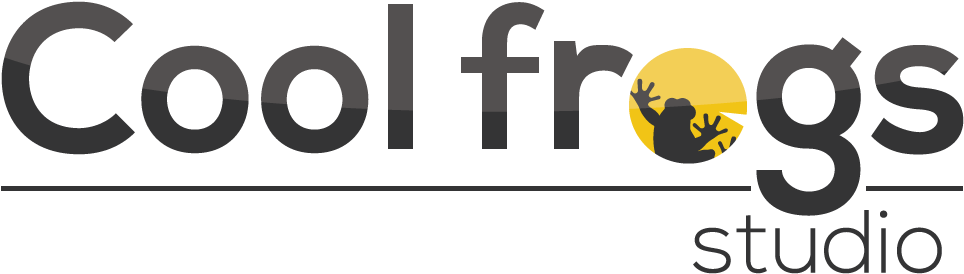 Cool Frogs Studio - Video Game Studio Logo (1022x500), Png Download